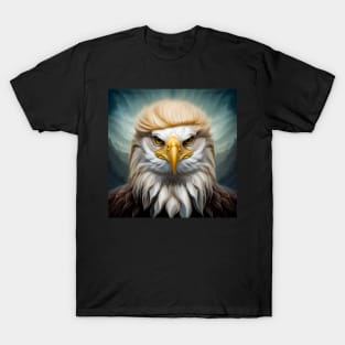 Bald Eagle Donald Trump Hair T-Shirt